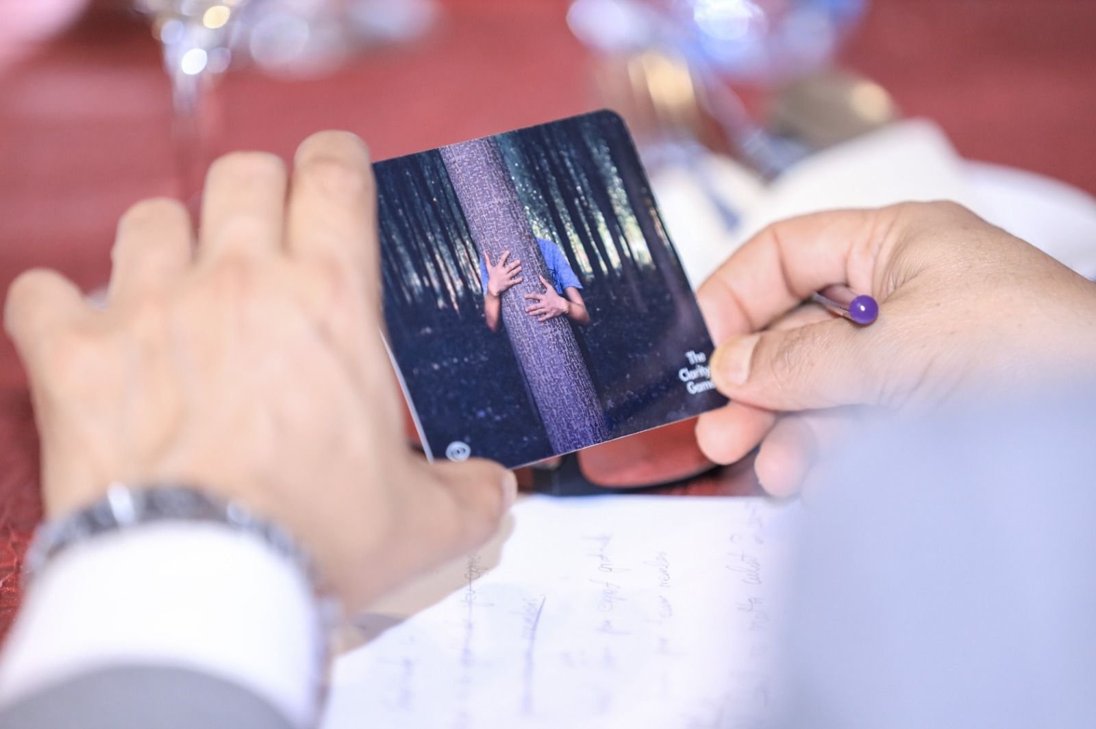 Photograph from The Clarity Game, 28 June 2024