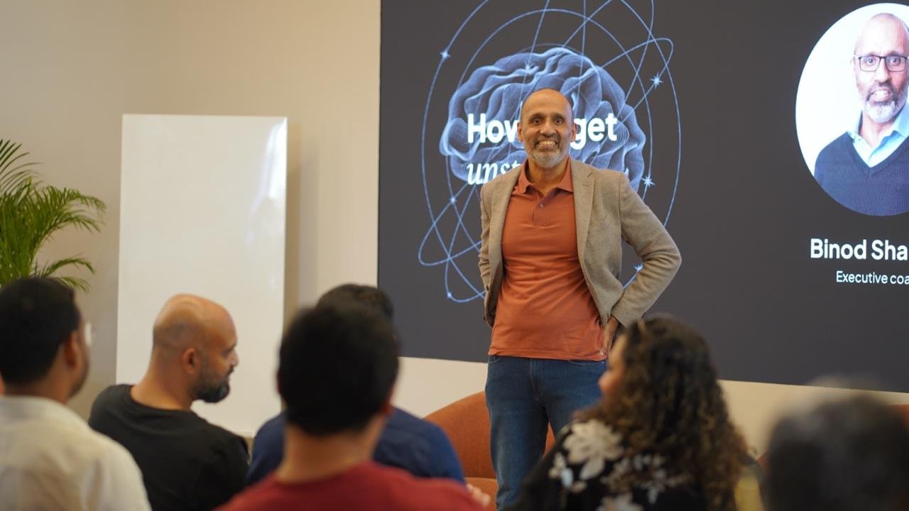 Photograph from How to Get Unstuck by Binod Shankar, 7 September 2024