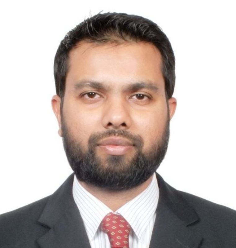 Portrait of Shajeer Parambath, FCA